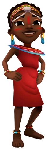 zuri🧕🏿  Subway surfers, Surfer, Character design references