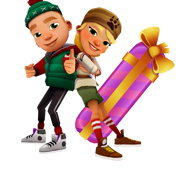 Olivia and Jamie with 8th Birthday