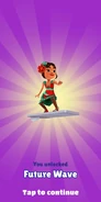Unlocking Future Wave with Sofia in her Tango Outfit