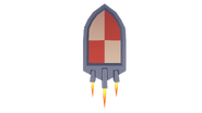 Ghastly Glider Top View