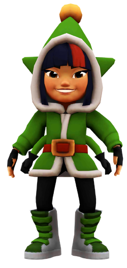 Subway Surfers Google Play Christmas Elf Saint Petersburg, Subway Surfers,  elf, sports Equipment, cartoon png