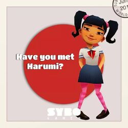 Harumi, subway Surfers, frizz, new Orleans, Subway, Mobile game, model  Sheet, mascot, superhero, wiki