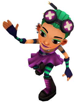 Subway Surfers on X: #ShopUpdate Nina and her Cyberpunk Outfit is