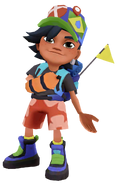 Stevie (Hitchhiker Outfit) event pose