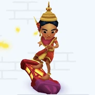 Noonsiamonlantern.jpeg (31 KB) Noon in her Siam outfit surfing on Lantern