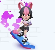 Ji-Yeong surfing on Piece of Cake