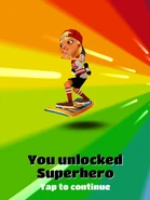 Unlocking Superhero with Olivia in her Skate Outfit