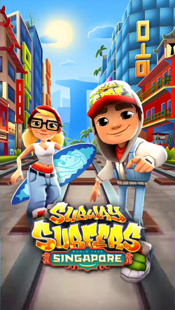 Subway Surfers World Tour: Singapore . BrightestGames.com