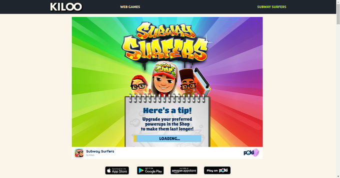 Subway Surfers Poki Online Popular Game