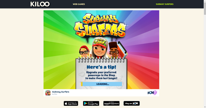 Subway Surfers na App Store