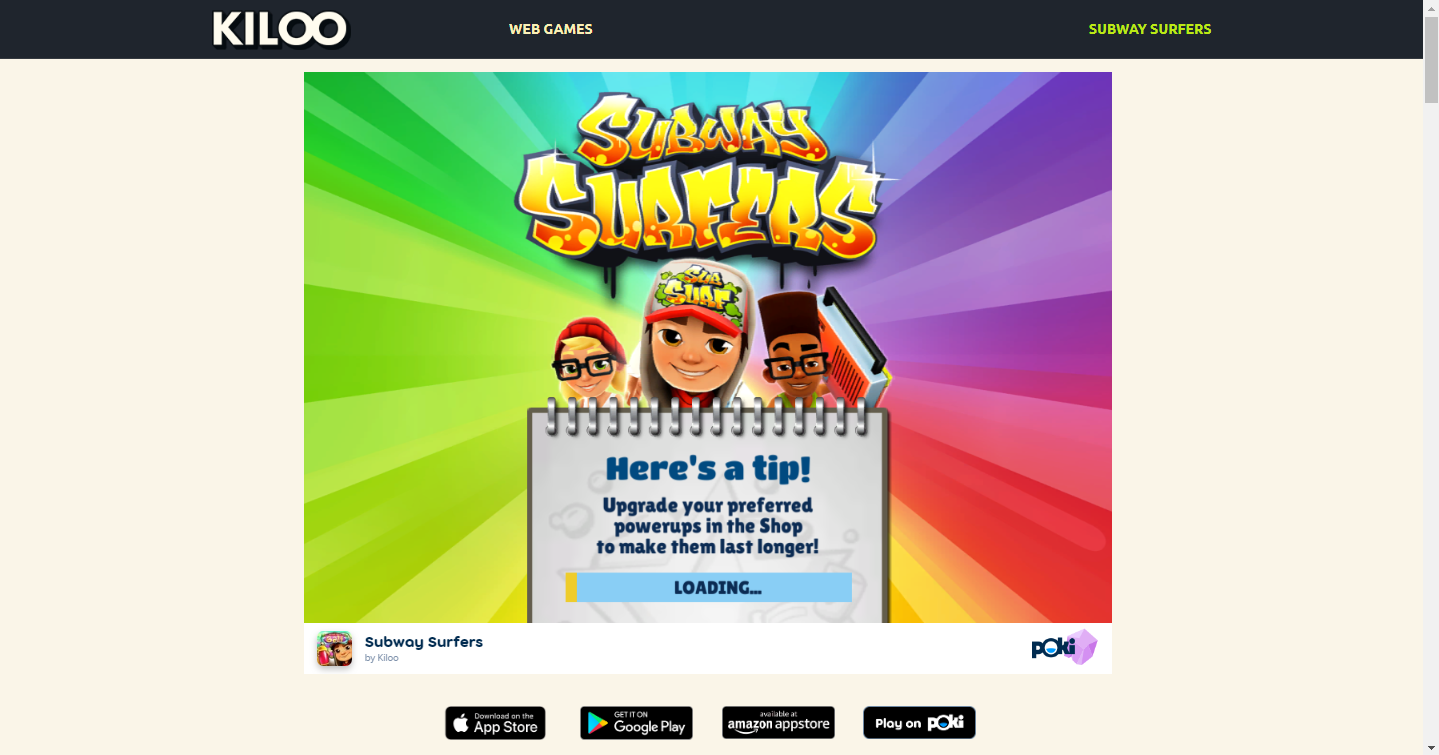 Versão Online, Subway Surfers Wiki BR