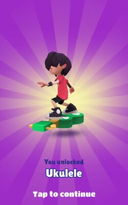 Subway Surfers - #ShopUpdate ⭐ You'll never miss a beat! 🎶 Unlock Bangkok  surfer Noon, Noon's Pink Outfit, and the melodic Ukulele Board. Available  from March 8th - March 10th. 🎸 See
