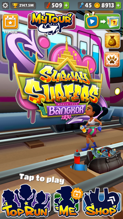 Subway Surfers goes to Thailand on World Tour with latest update