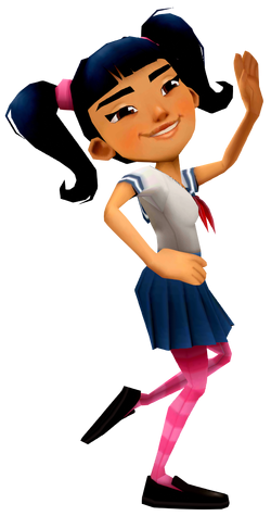 Harumi, subway Surfers, frizz, new Orleans, Subway, Mobile game, model  Sheet, mascot, superhero, wiki