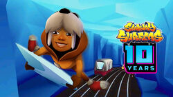 Iceland, Subway Surfers World Tour 2018, Iceland, The Subway Surfers  have arrived at the new destination! 🌋🎣 Tune in when we run through the  update 🏃‍♂️💨, By Kiloo Games