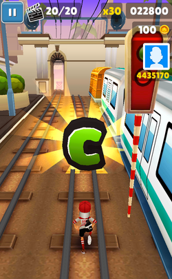 Subway Surfers London: Word Hunt of the Day - JIVE 