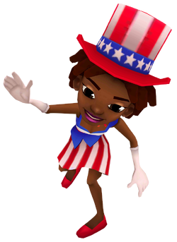 Subway Surfers - Celebrate the 4th of July with Lauren in her