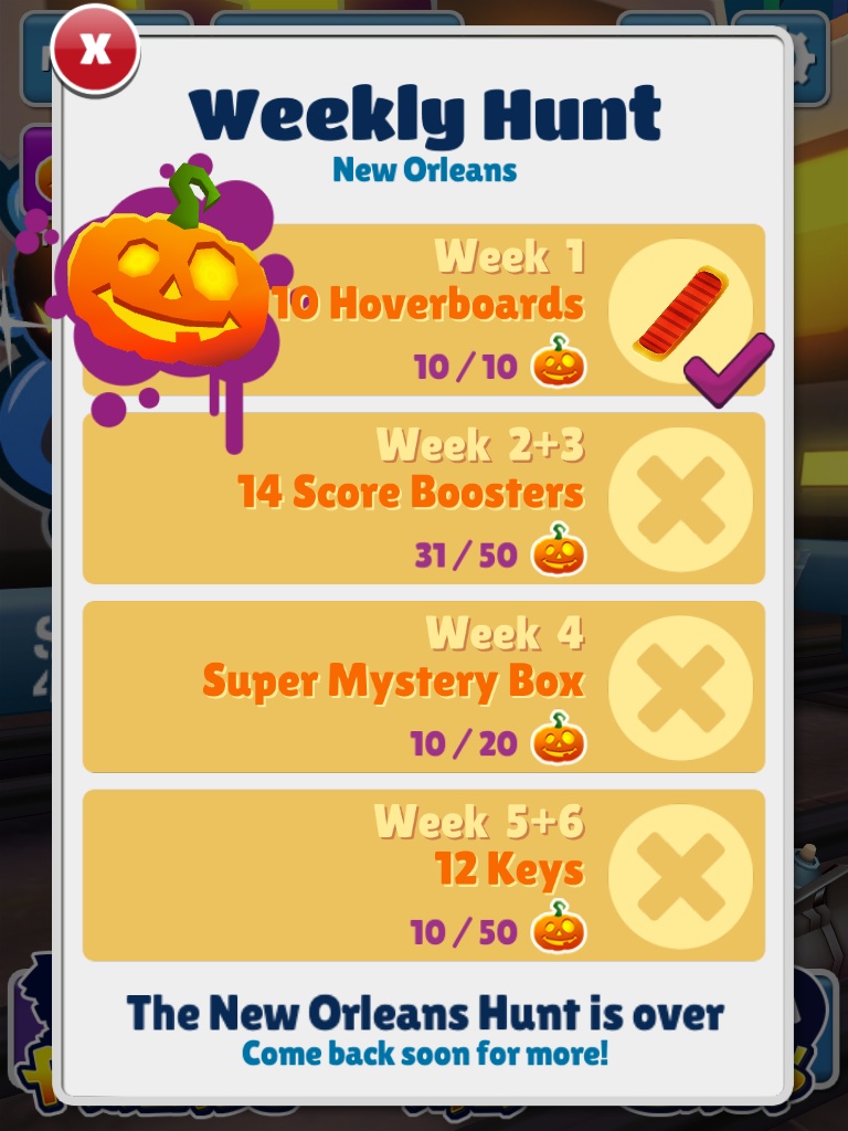 Subway Surfers - Pumpkin carving season is just around the corner