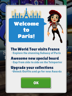 Subway Surfers é atualizado com novo destino: Paris 