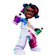 Asher's new outfit: Splasher