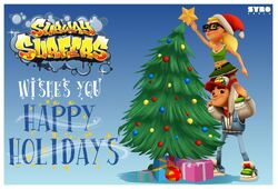 Product page - Subway Surfers Christmas London