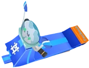 Moped's appearence in the Chinese Version