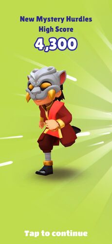 Check out Mystery Hurdles in the event tab in-game now! #subwaysurfers