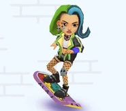 SkyeonUprock.jpg (74 KB) Skye surfing on Uprock