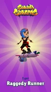 Unlocking Raggedy Runner with Lucy in her Goth Outfit
