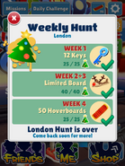 Completing the London Hunt