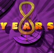 8 Years Logo