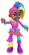 Berta with Coco's pose