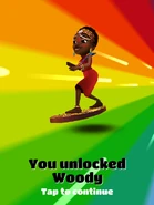 Unlocking Woody with Zuri