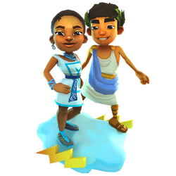 Subway Surfers - The #SubwaySurfers World Tour plays a game of mythology in  Greece! ✨ Slither your way through the Greece Season Hunt and unlock the  new stone-cold surfer, Moira, and the