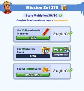 My best no coin challenge score : r/subwaysurfers