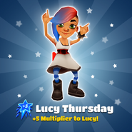 Lucy Thursday promo