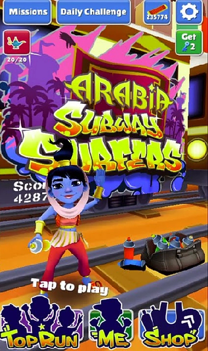 Subway Surfers World Tour: Arábia, Subway Surfers Wiki BR