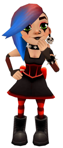 Lucy Goth Outfit - Subway Surfers by ronniesartwork on DeviantArt