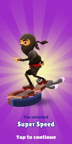 Subway Surfers historic Zurich Ninja Flame Outfit 