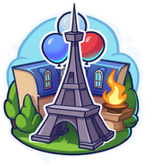 Paris city icon