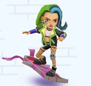 SkyeonStreetGrace.jpg (80 KB) Skye surfing on Street Grace