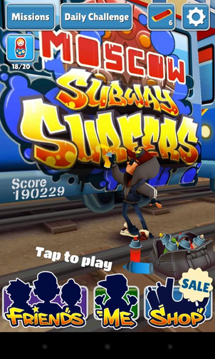 Subway Surfers Moscow em Jogos na Internet