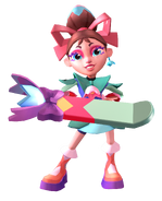 Ribbon Holding Bloomster