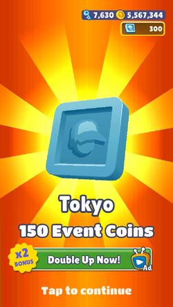 Event Coin, Subway Surfers Wiki