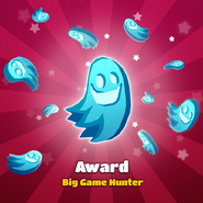 Big Game Hunter Award