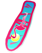 A second new hoverboard: Flamingo