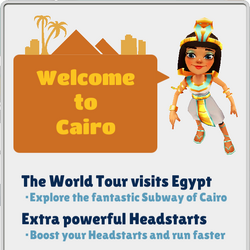 Run like an Egyptian as Subway Surfers' World Tour makes a stop in Cairo