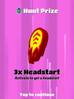 Headstart, Subway Surfers Wiki