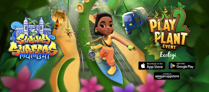 Subway Surfers Mumbai 🕹️ Play Subway Surfers Mumbai on