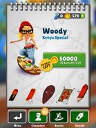 Purchasing Woody with Tricky